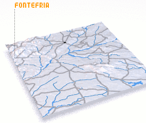 3d view of Fonte Fria