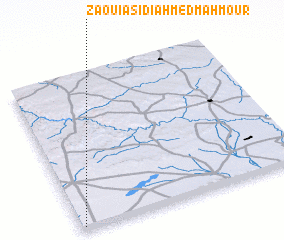 3d view of Zaouia Sidi Ahmed Mahmour