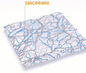 3d view of São Cipriano