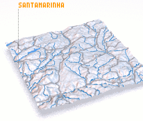 3d view of Santa Marinha