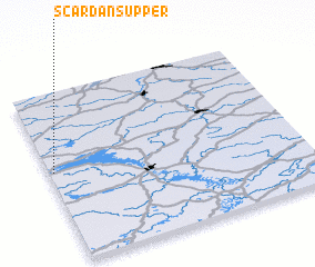 3d view of Scardans Upper