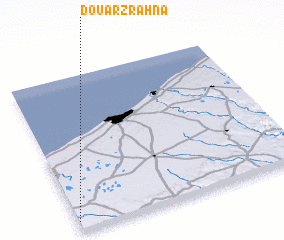 3d view of Douar Zrahna