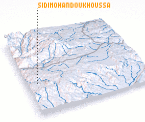 3d view of Sidi Mohand Ou Khoussa