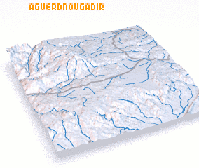 3d view of Aguerd nʼ Ougadir