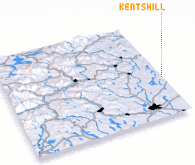 3d view of Kents Hill