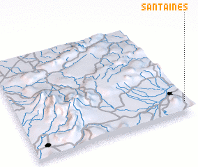3d view of Santa Inés