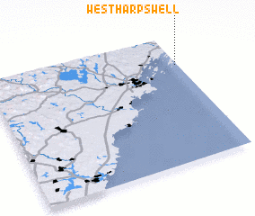 3d view of West Harpswell