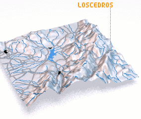 3d view of Los Cedros