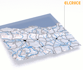 3d view of El Cruce