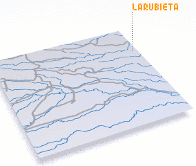 3d view of La Rubieta