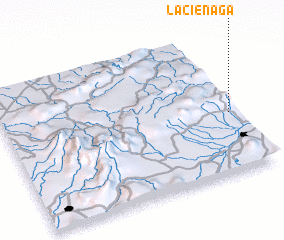 3d view of La Ciénaga