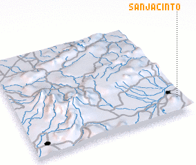 3d view of San Jacinto