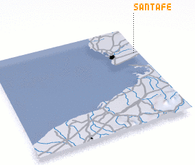 3d view of Santa Fe