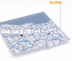 3d view of El Pomo