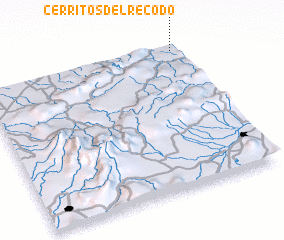 3d view of Cerritos Del Recodo