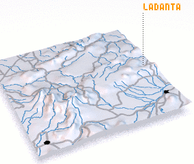 3d view of La Danta