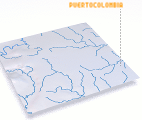 3d view of Puerto Colombia