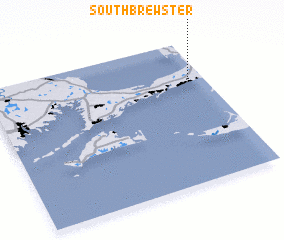 3d view of South Brewster