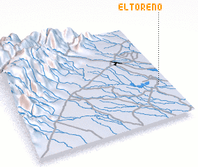 3d view of El Toreño