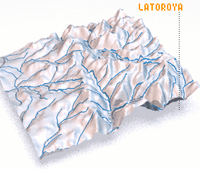 3d view of La Toroya