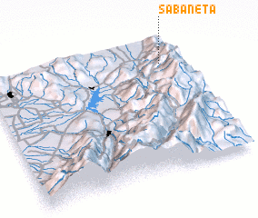 3d view of Sabaneta