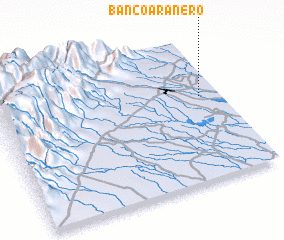 3d view of Banco Arañero