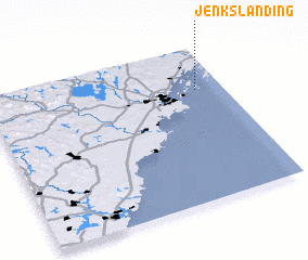 3d view of Jenks Landing