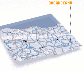 3d view of Boca de Camú