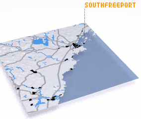 3d view of South Freeport
