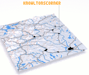 3d view of Knowltons Corner