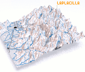 3d view of La Placilla