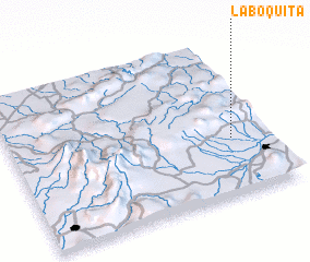 3d view of La Boquita