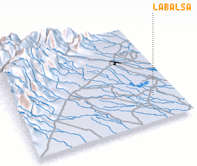 3d view of La Balsa