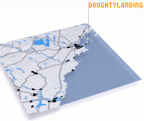 3d view of Doughty Landing