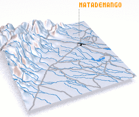 3d view of Mata de Mango