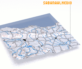 3d view of Sabana al Medio