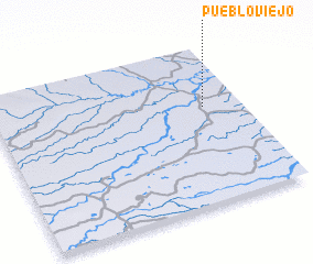 3d view of Pueblo Viejo