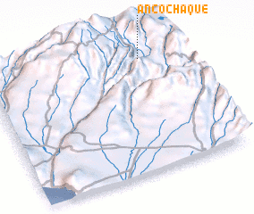 3d view of Ancochaque