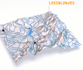 3d view of Los Salvajes