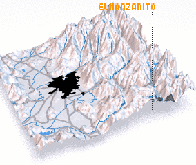 3d view of El Manzanito