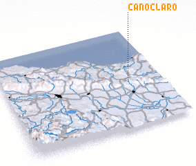 3d view of Caño Claro