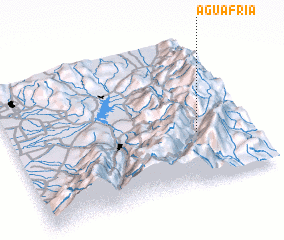 3d view of Agua Fría