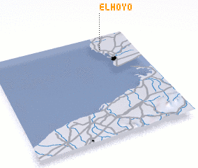 3d view of El Hoyo