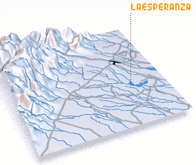 3d view of La Esperanza