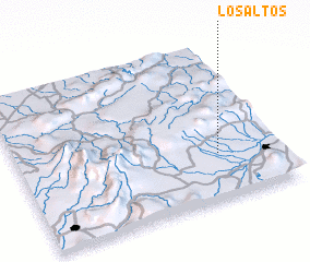 3d view of Los Altos