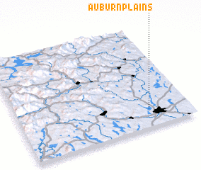 3d view of Auburn Plains