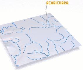 3d view of Acaricuará