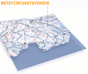 3d view of Batey Cincuenta y Nueve