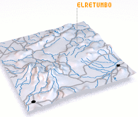 3d view of El Retumbo