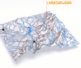 3d view of Loma San Juan